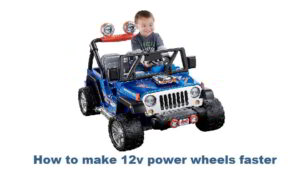 making power wheels go faster